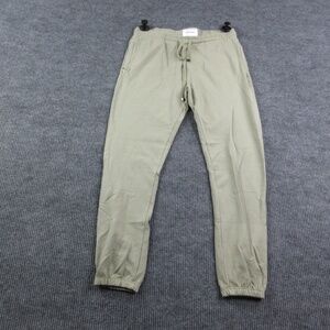TALENTLESS Pants Womens M Green Jogger Drawstring Pockets Relaxed 34x32* NWOT